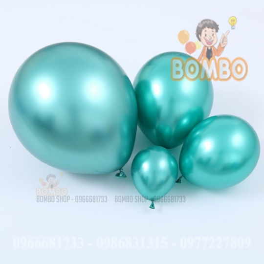 Bong Bóng Tròn Siêu Nhũ Size 12