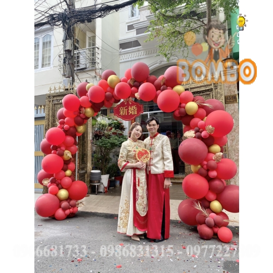 [GIÁ SỐC] Bộ khung vòm cổng bong bóng