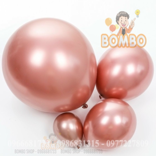 Bong Bóng Tròn Siêu Nhũ Size 5