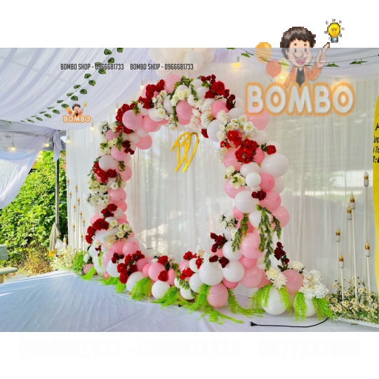 [GIÁ SỐC] Khung Tròn kết bong bóng