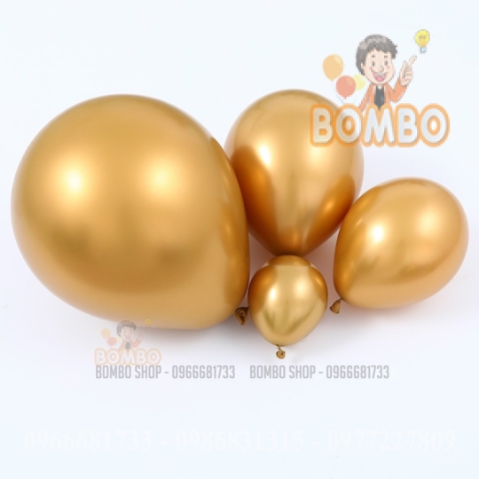 Bong Bóng Tròn Siêu Nhũ Size 12