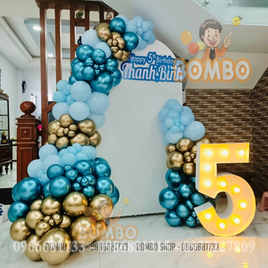 Chữ số đèn nhựa bền đẹp