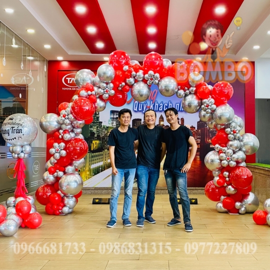 [GIÁ SỐC] Bộ khung vòm cổng bong bóng