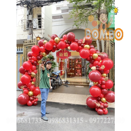 [GIÁ SỐC] Bộ khung vòm cổng bong bóng