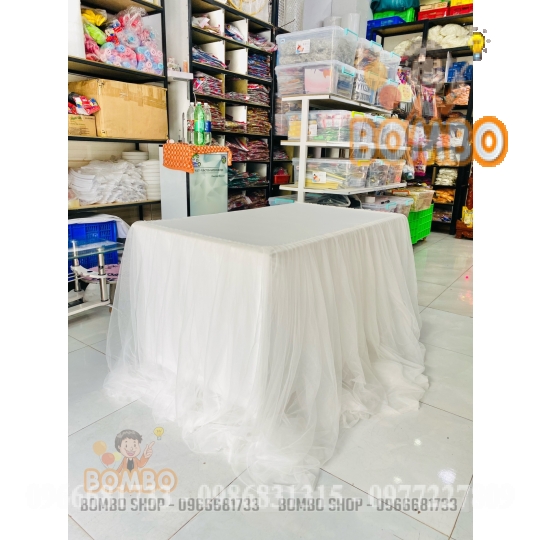 Bàn Gia Tiên - Bàn Gallery Kèm Vải