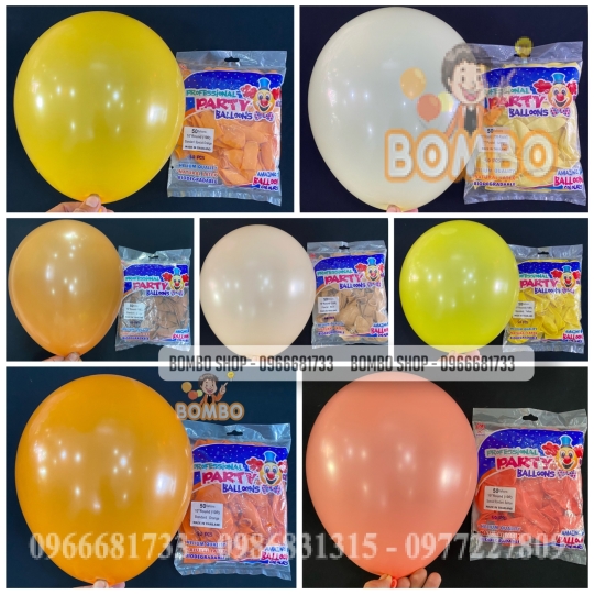 Bong Bóng Tròn Thái Lan  Size Thường