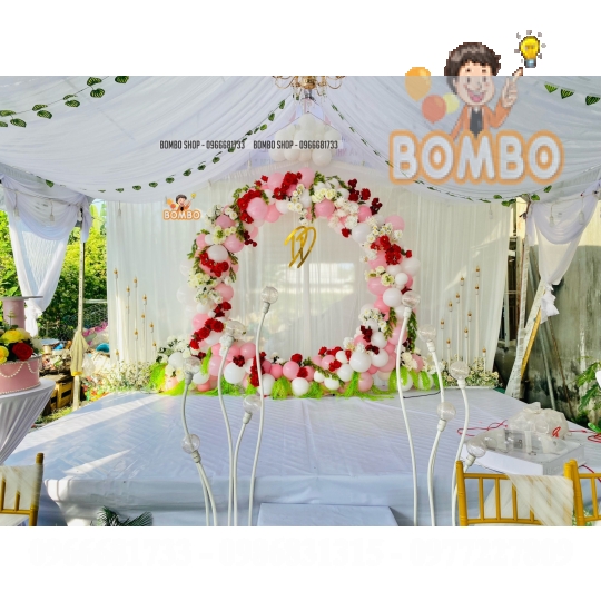 [GIÁ SỐC] Khung Tròn kết bong bóng