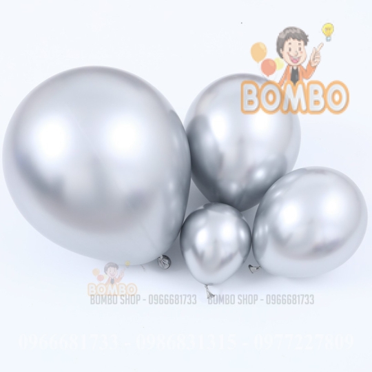 Bong Bóng Tròn Siêu Nhũ Size10