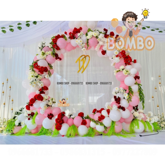 [GIÁ SỐC] Khung Tròn kết bong bóng