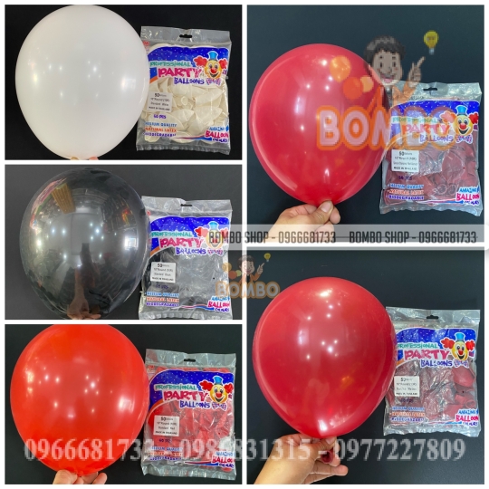  Bong Bóng Tròn Thái Lan  Size Lớn Nhũ Bóng